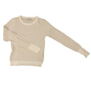 Zara Knit - White Sweater - Sz L